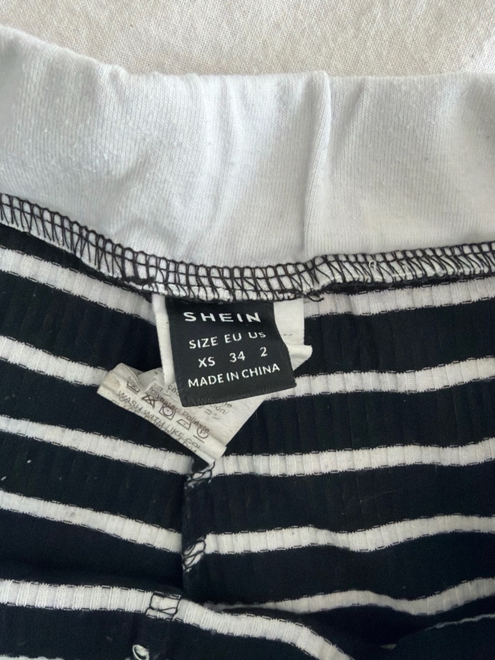 Striped Shein Matching Set - Picture 6 of 6